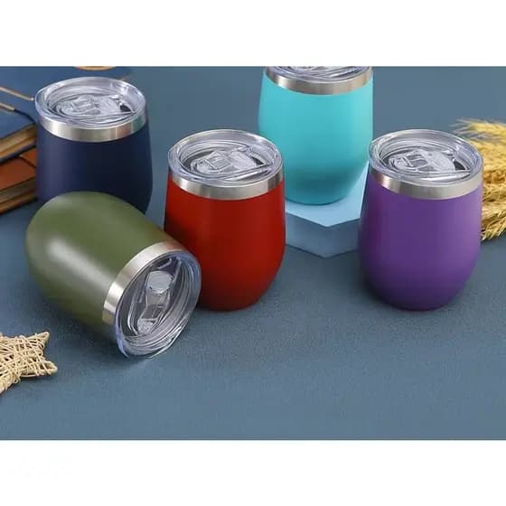 350ml Copo cuia termica para cerveja bebidas quentes e frias