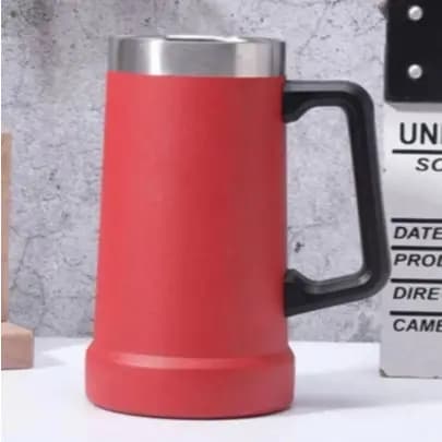 Caneca Copo Térmico 710ml Camada Dupla Em Inox Com Alça