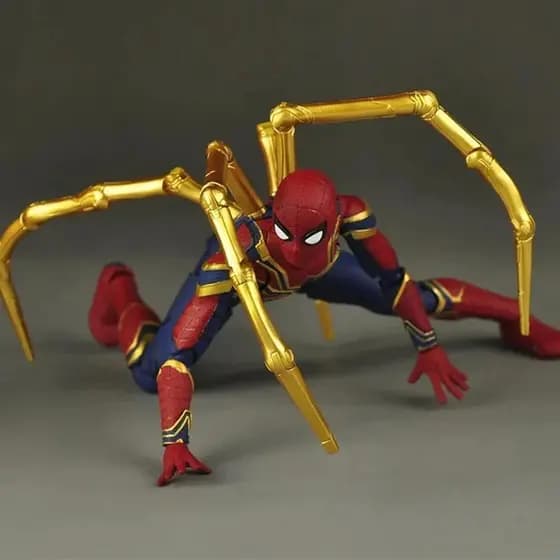 Boneco Estilo Homem Aranha com Garras 16cm Articulado Brinquedo Colecionável