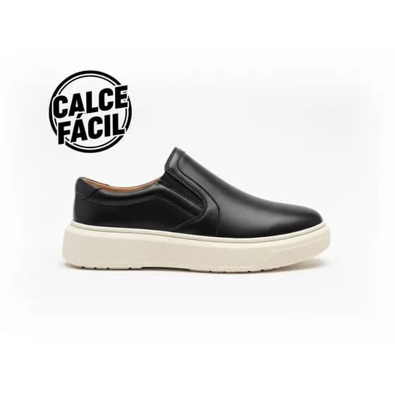 Sapatenis Iate Masculino slip On linha casual linha confoto sola alta 5 centimetros