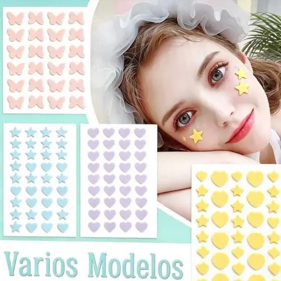 Kit 240 Adesivos para espinhas, adesivos de acne em formato de estrela fofos para cicatrização de espinhas.LINDA
