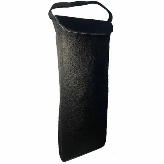 Porta Macaco Triangulo Ferramenta Automotivo Universal Carpete Preto Capa Bolsa