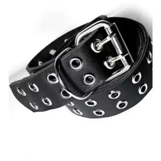 Cinto ilhós duplo Punk Rock Modelo Unissex I Envio Imediato