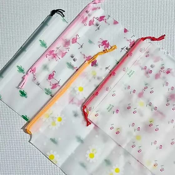Kit com 5 Sacos Organizadores para Sapato Roupa Mala para Viagem