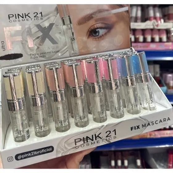 Máscara Fixadora para Sobrancelhas Ultra Fix Pink 21
