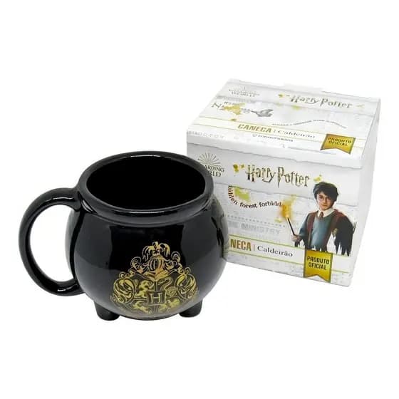 Caneca Caldeirão Harry Potter De Cerâmica 3d Distrikids