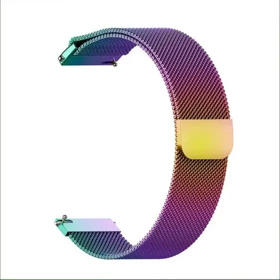Pulseira 22mm Milanese Metal Magnética Relógio Smartwatch Multi-Color
