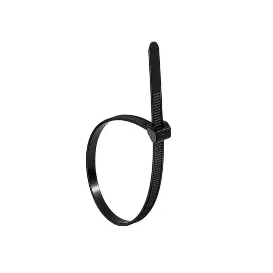 Bracadeira Flexivel Poliamida Uv 387x7,6mm Pt C/100un