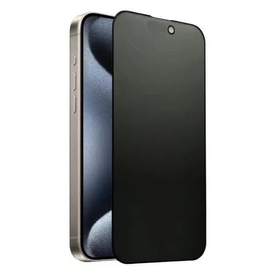Película Privacidade Vidro ou Cerâmica Anti Espião – Proteção de Privacidade iPhone 12 a 17 Pro Max