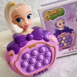 Pop It Brinquedo Eletronico Mini Console Anti Stress Boneca