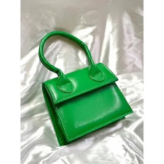 BOLSA MINI BAG CROSSBODY COM ALÇAS DE MÃO ESTILOSA MODA