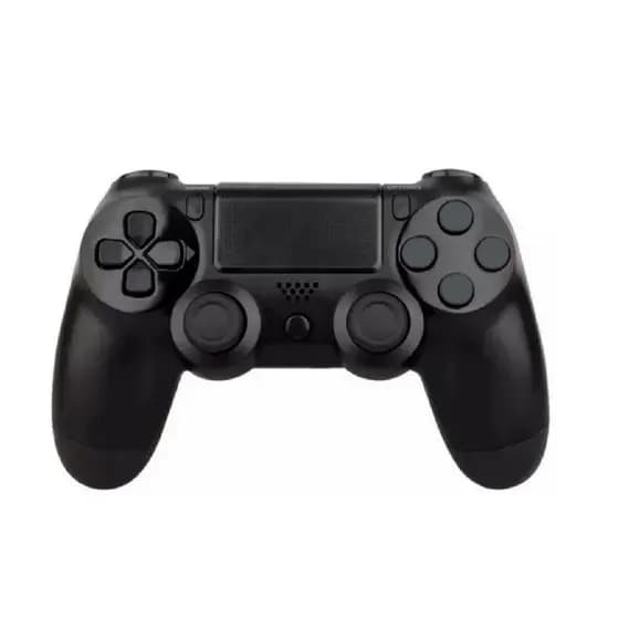 Controle USB Com Fio Estilo DualShock 4 para PS4, PC e Notebook | Gamepad Ergonômico com Vibração e Cabo Incluso