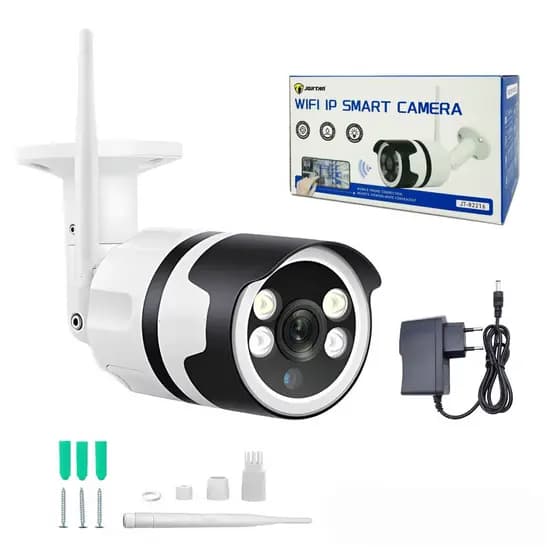 Câmera Wifi IP Externa Yoosee 1080p Full HD IP66 À Prova D’água Visão Noturna Segurança Residencial Comércio