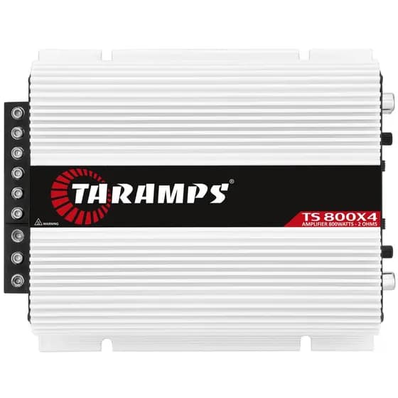 Modulo Amplificador Automotivo Taramps TS800X4 800W Rms 4 Canais 2 Ohms TS800