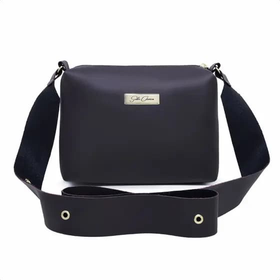 Bolsa Feminina Pequena Alca com Ilhos Transversal