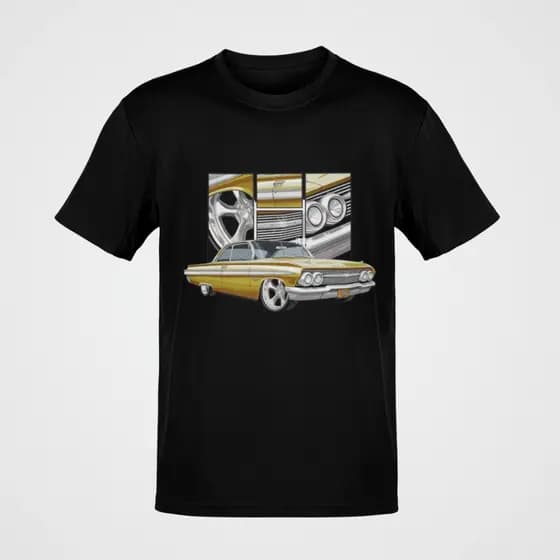 Camiseta Masculina Carro Antigo Chevrolet Chevelle Vintage
