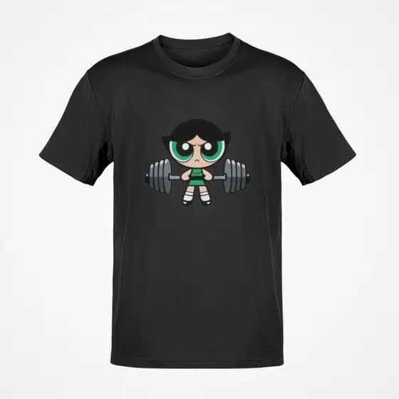 Camiseta Super Poderosas Docinho Gym Academia