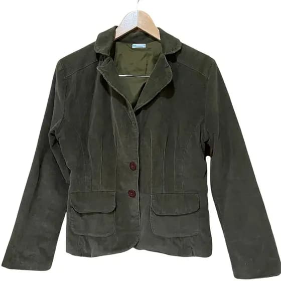 Jaqueta Cotelê Elegante Feminino Moda tendencia 2026 Casual chic Inverno