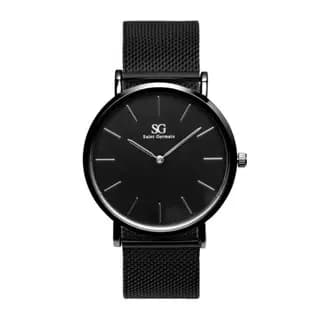 Relógio Masculino e Feminino Saint Germain Houston Full Black Preto 40mm