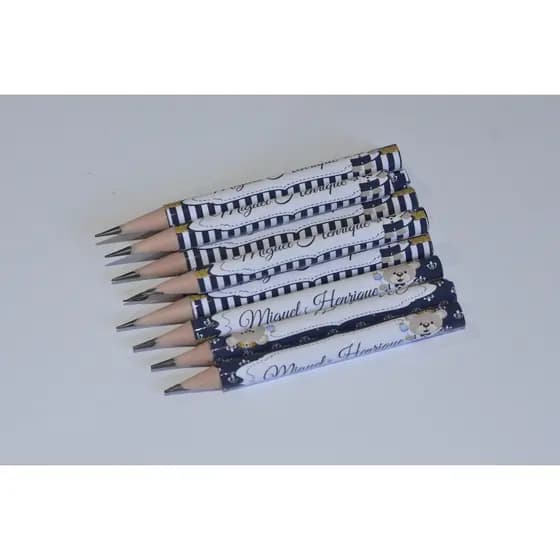 40 Mini Lápis Personalizado