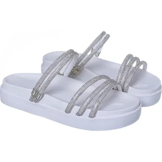 PAPETE FEMININA 2 EM 1 BIRKEN BRANCA LOLLA MARIA