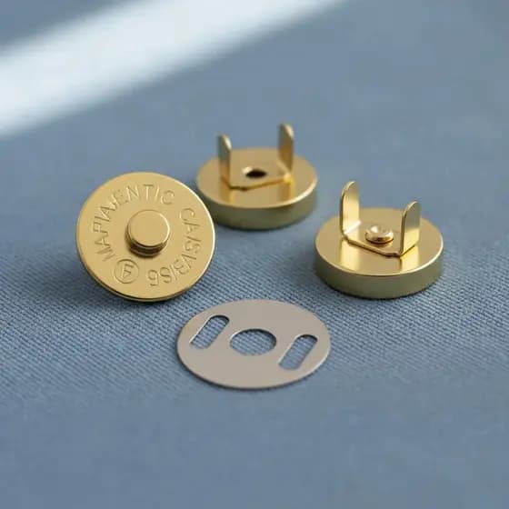 Kit 50 Unidades Botão G14 Magnético Imantado Bolsa Artesanato Imã