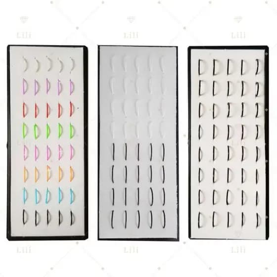 Kit 40 Piercing Nariz Orelha - argola plástico