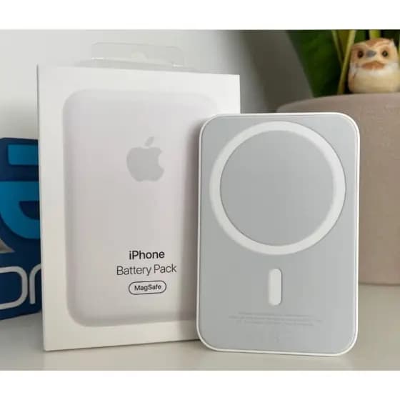 Carregador Indução sem Fio Portátil Magsafe 1460Amh Para Iphone IPHONE 11 12 13 14 Max e 14 Pro Max 14 Pro 14 13 Pro Max 13