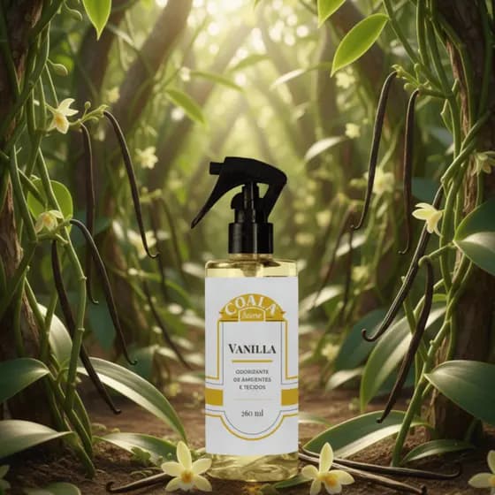 Aromatizador Coala Vanilla 260ml Home Spray para Ambientes e Tecidos da Casa