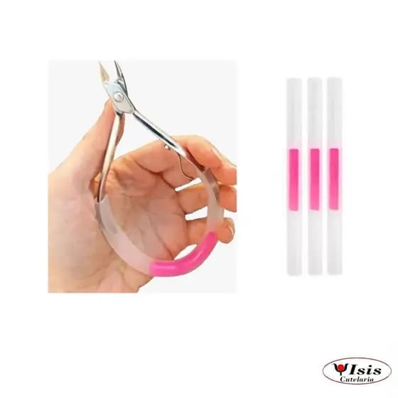 Kit 03 Molas Silicone Profissional P/ Alicate De Cutículas Isis Cutelaria