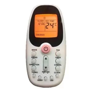 Controle Ar Condicionado /bgce Komeco Midea Comfee C/ Luz