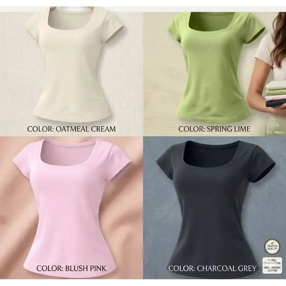 baby tee blusa poliamida Premium