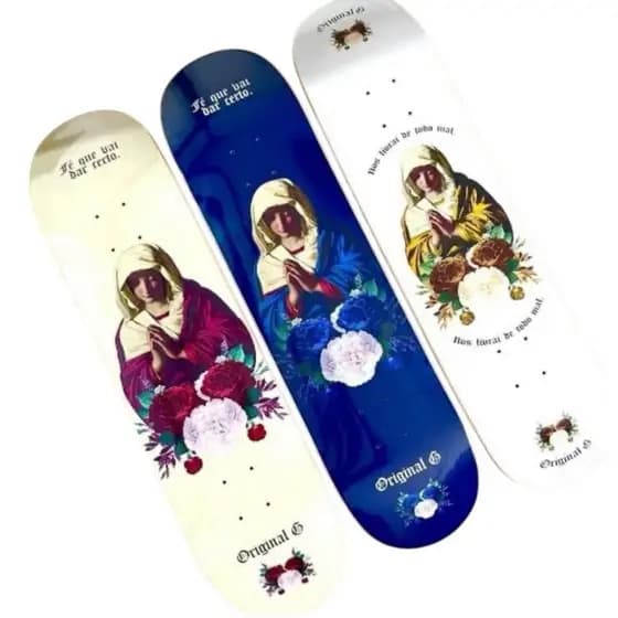 SHAPE SKATE MAPLE SANTA 8.0 ORIGINAL G + LIXA EMBORRACHADA