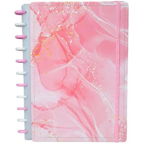 Caderno Grande Gran Diskô Reposicionável