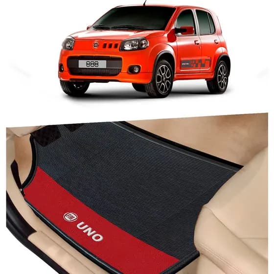 Tapete Fiat Novo Uno Carpete Para Carro Diversos Modelos