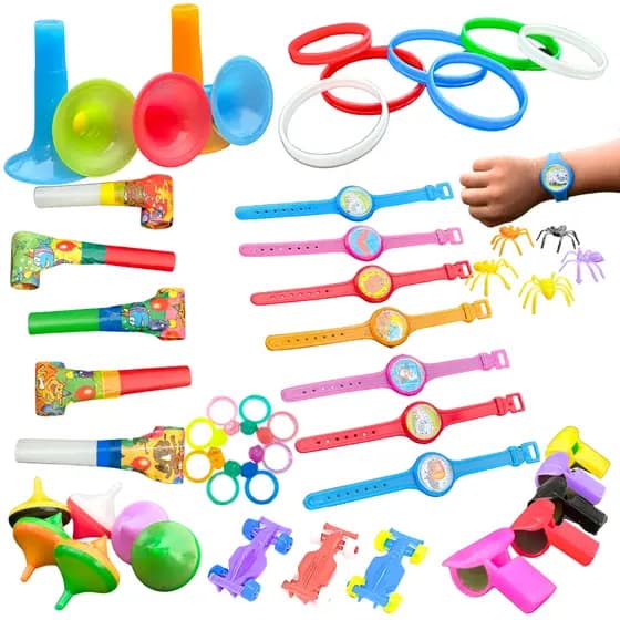 Kit 100 Mini Brinquedos Aniversário Festa Lembrancinha Saquinho Surpresa Dia das Crianças Infantil