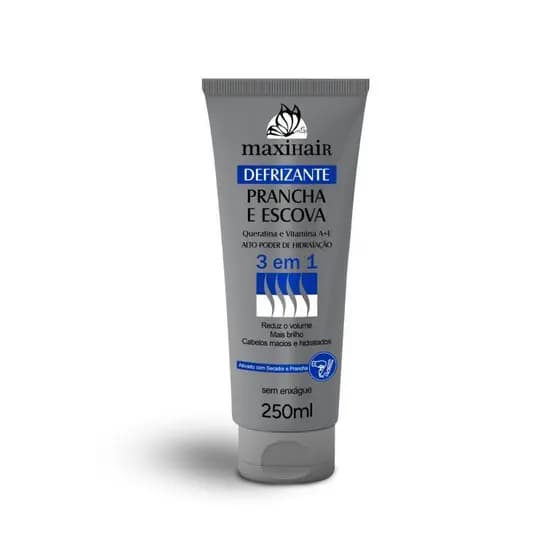 DEFRIZANTE PRANCHA ESCOVA 3 EM 1 250 ml- MAXI HAIR COSMETICOS