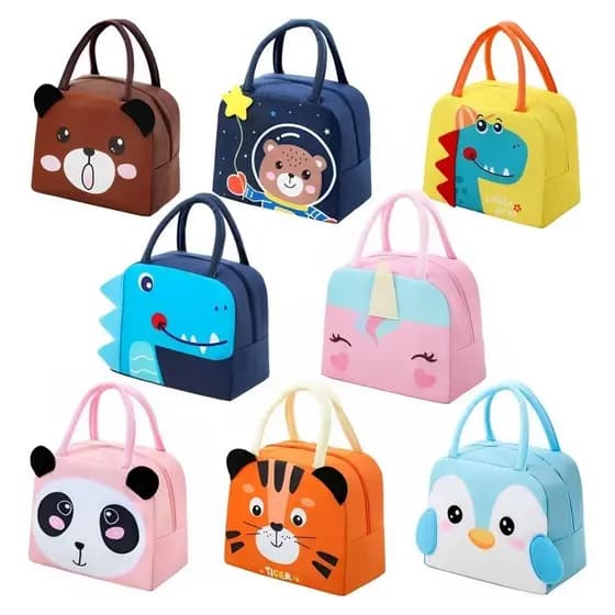 Lancheira Bolsa Térmica Infantil Criança Menina Menino 3d