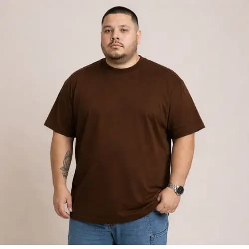 Camiseta Oversized Camisa Masculina Algodão P ao G10