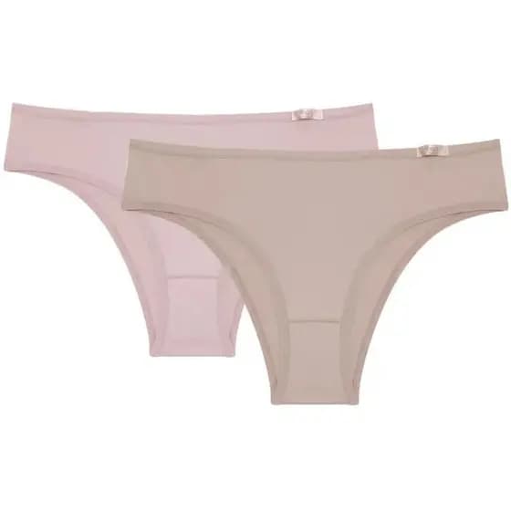 Kit 2 Calcinhas Classic Sloggi 24549 Biquini Cintura Baixa Poliamida