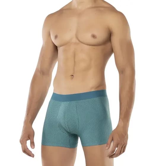 Cueca Box Boxer Ajuste Perfeito com Bojo Respirável Confortável Básica Keeper