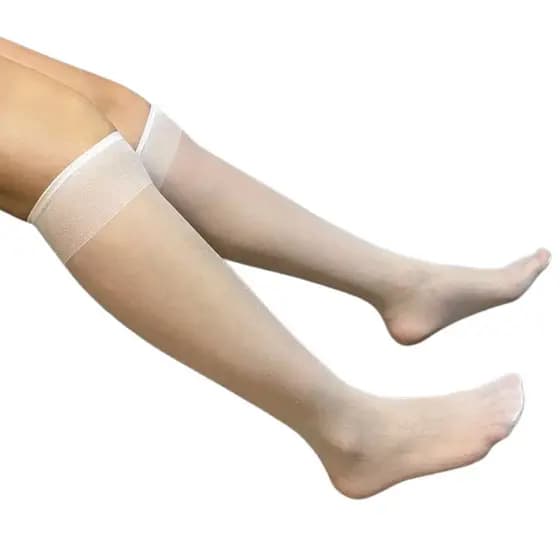 Kit 5 Meia Social Fio 20 Feminina 3/4 Poliamida Fina Alto Conforto Daniela 004