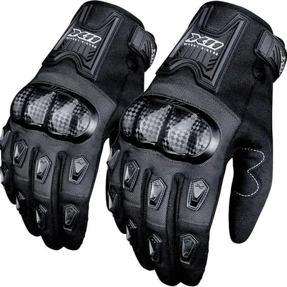 Luva X11 Blackout 2 Preta Proteção e Conforto