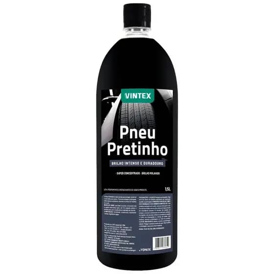 Pneu Pretinho Brilho Intenso Abrilhantador Vonixx 1500ml
