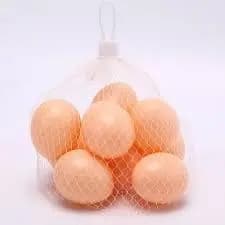 Kit com 12 ovos de brinquedo realistas para brincadeiras, gincanas, pegadinhas e decoração
