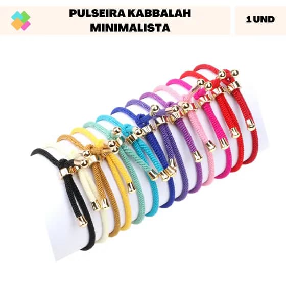 Pulseira Kabbalah Minimalista Corda