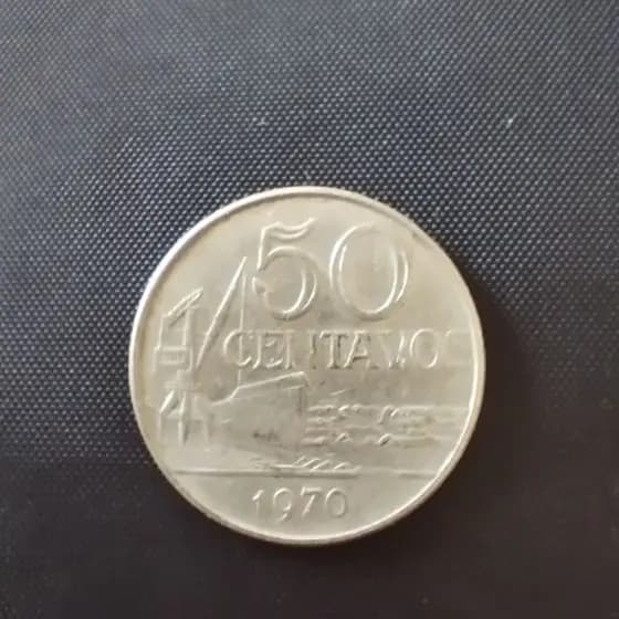 Moeda 50 Centavos 1970