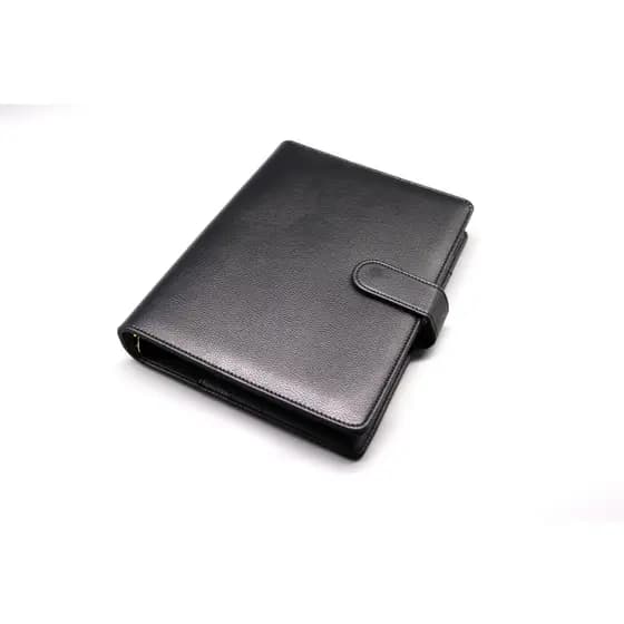 Planner Caderno Fichario A5--Preta (Só Capa)