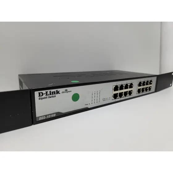 Switch D-Link DGS-1016SD Gigabit 16p Ler Descrição