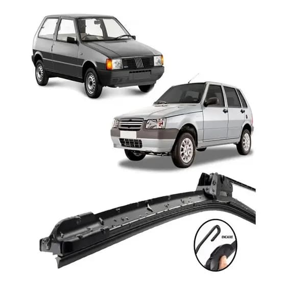 Palheta Limpador Para-brisa Uno Mille 1984 A 2013